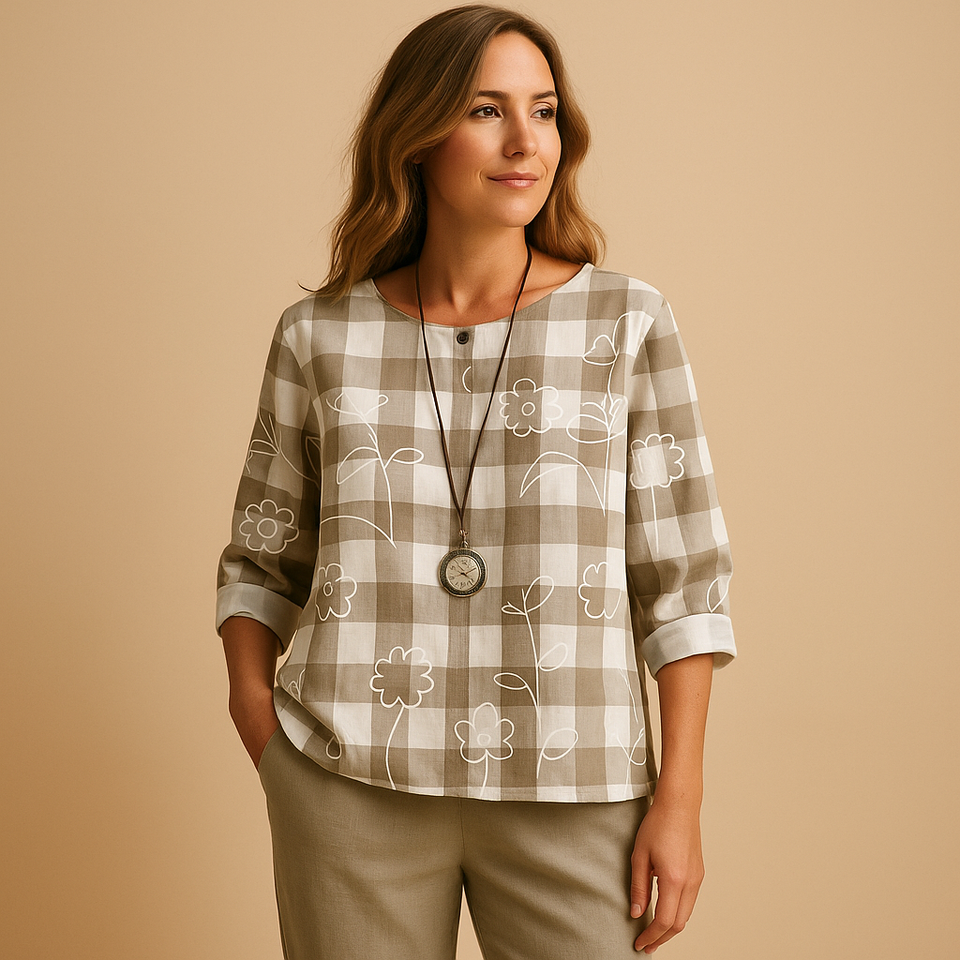 Lightweight two-piece set for women.