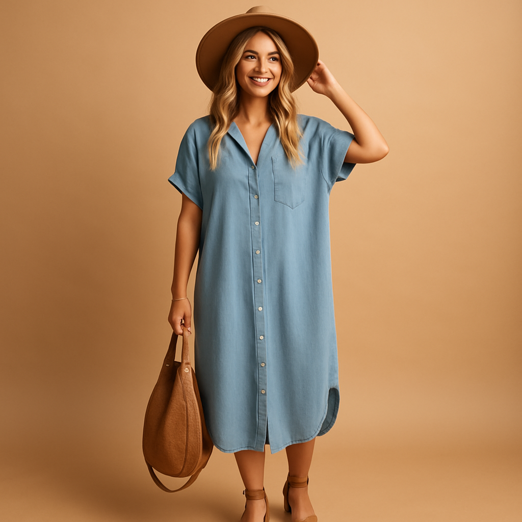 Lightweight summer dress for women.