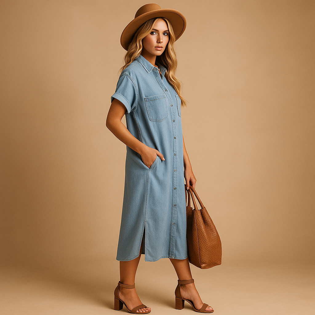 Lightweight summer dress for women.