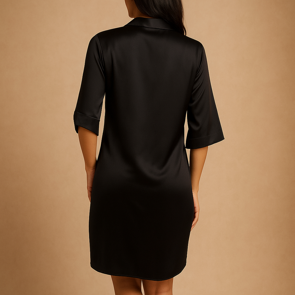Luxurious nightdress with a flattering fit for women.