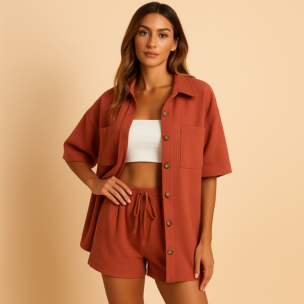 Sleeveless winter cardigan for women with a classic silhouette.