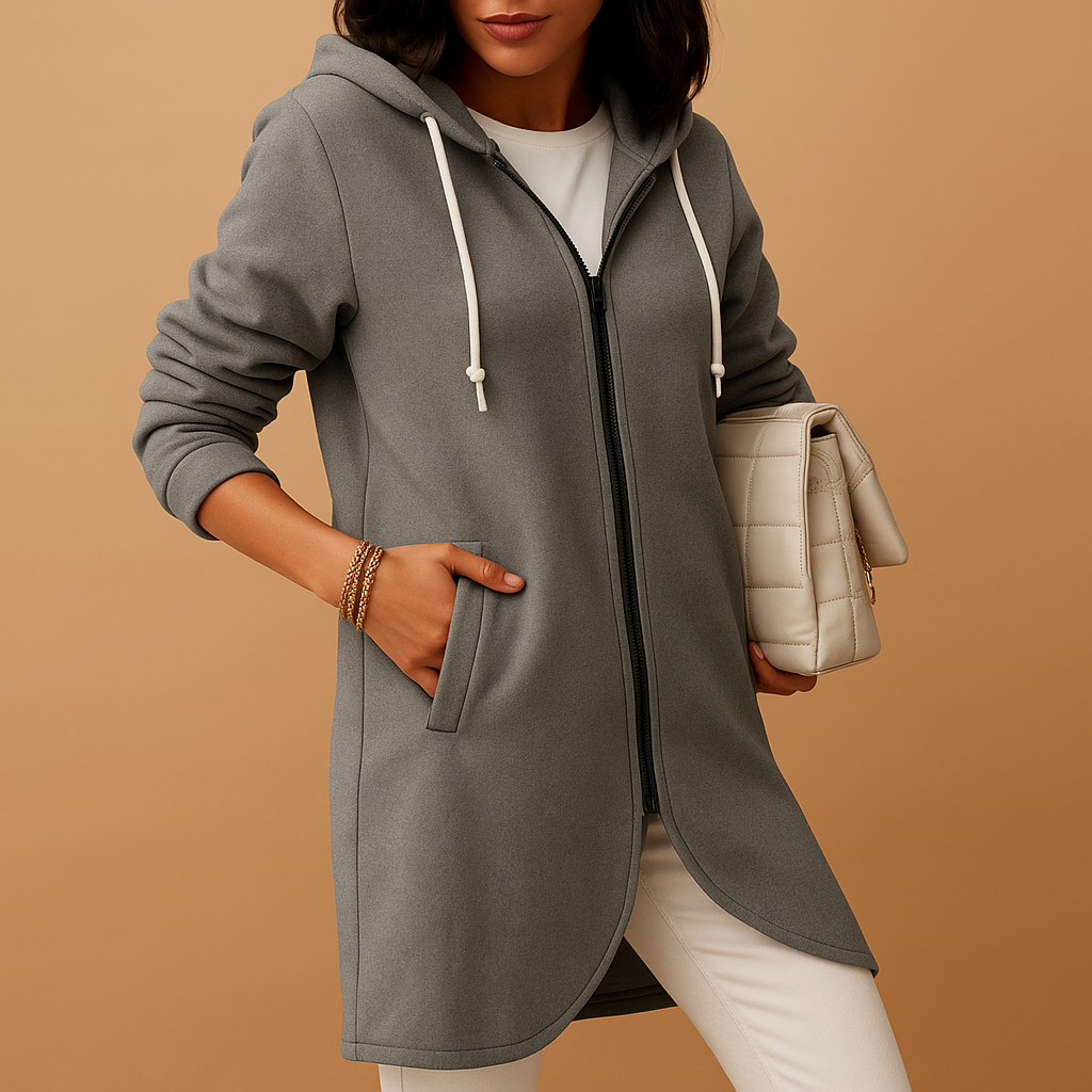 Elegant open knit cardigan for women.