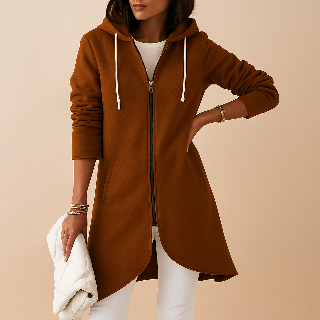 Elegant open knit cardigan for women.