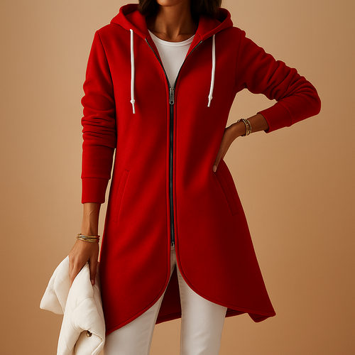 Elegant open knit cardigan for women.