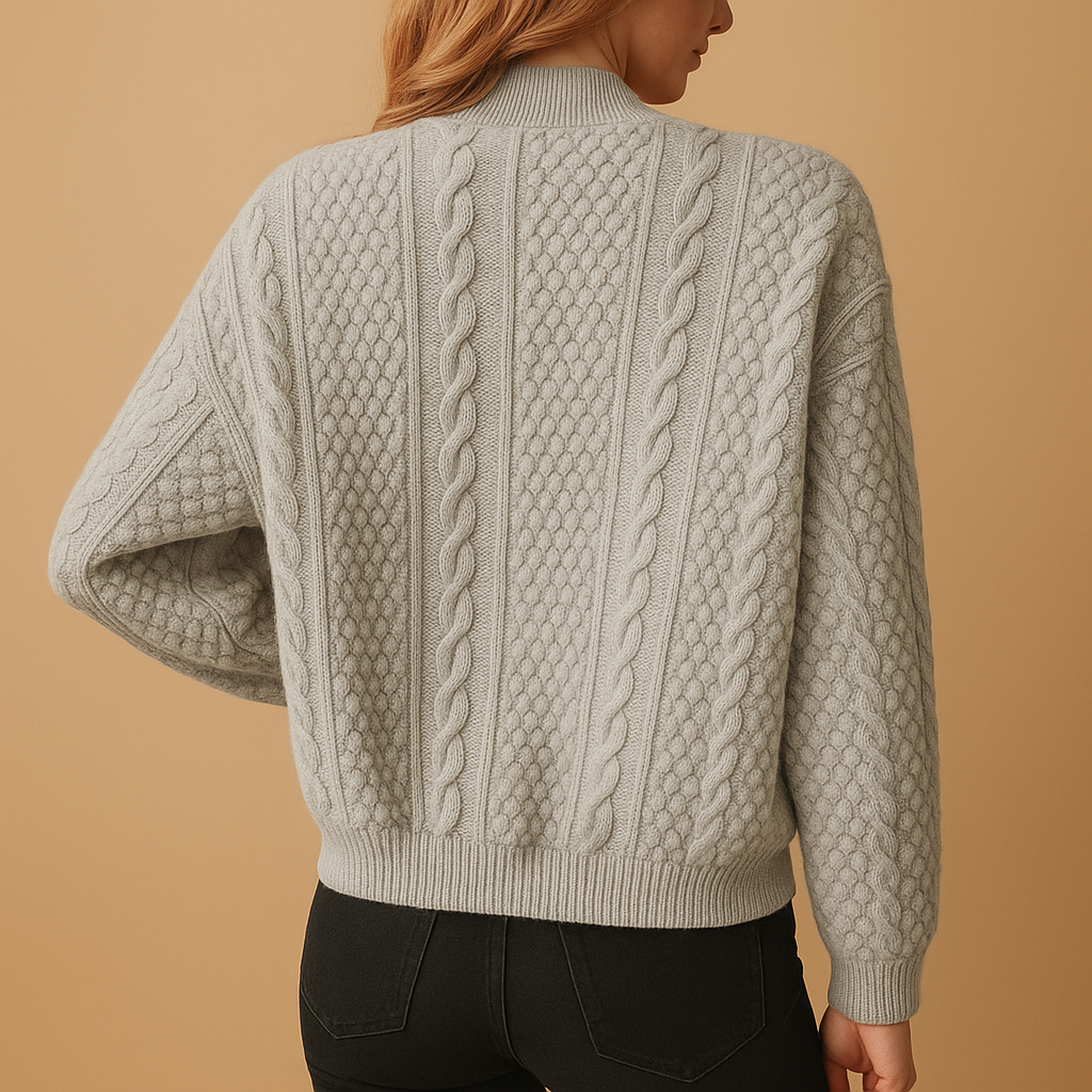 Casual open-front women's cardigan with a flattering fit.