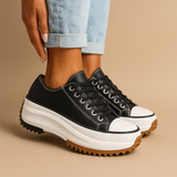 Platform sneakers with chunky soles for women