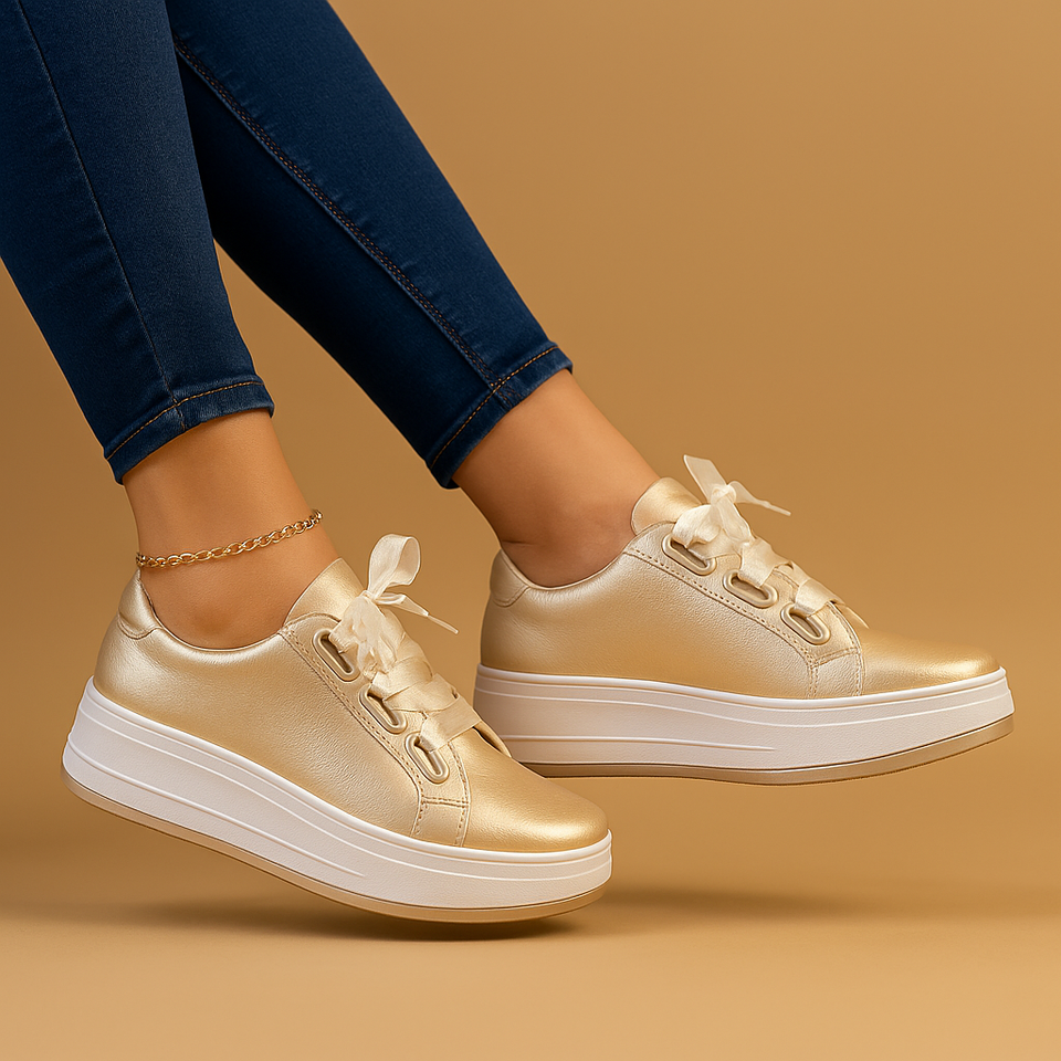 Retro sneakers with a vintage look for women