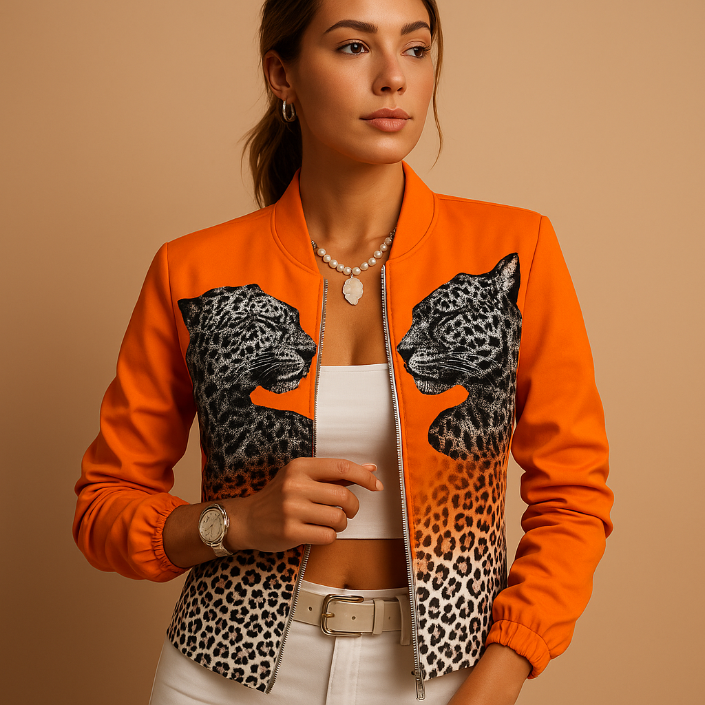 Stylish lightweight summer jacket for women