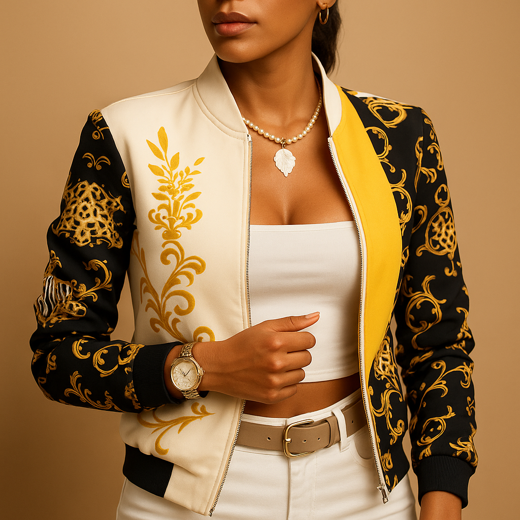 Stylish lightweight summer jacket for women