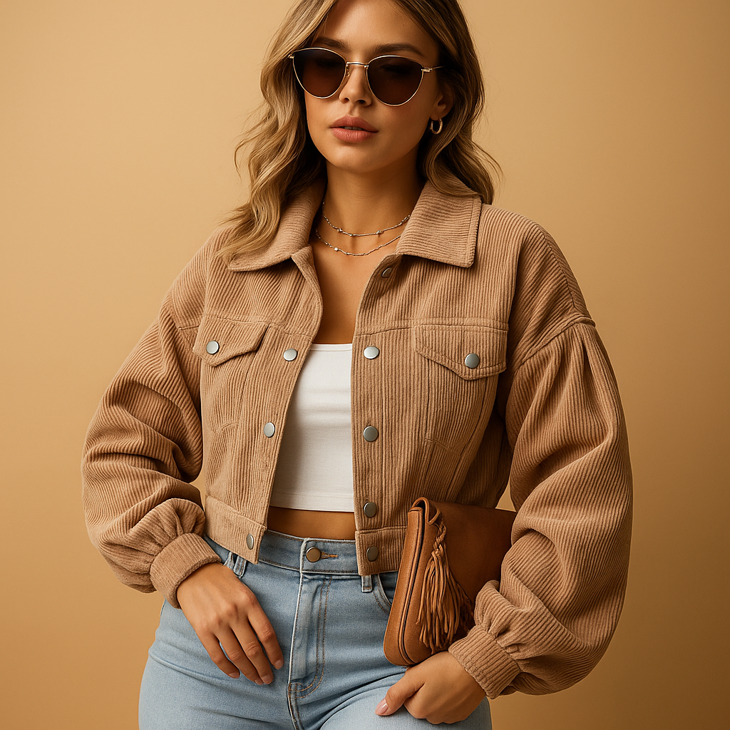 Timeless elegant coat for women with warm lining