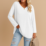 Loose-fitting summer top for women