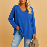 Loose-fitting summer top for women