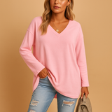 Loose-fitting summer top for women